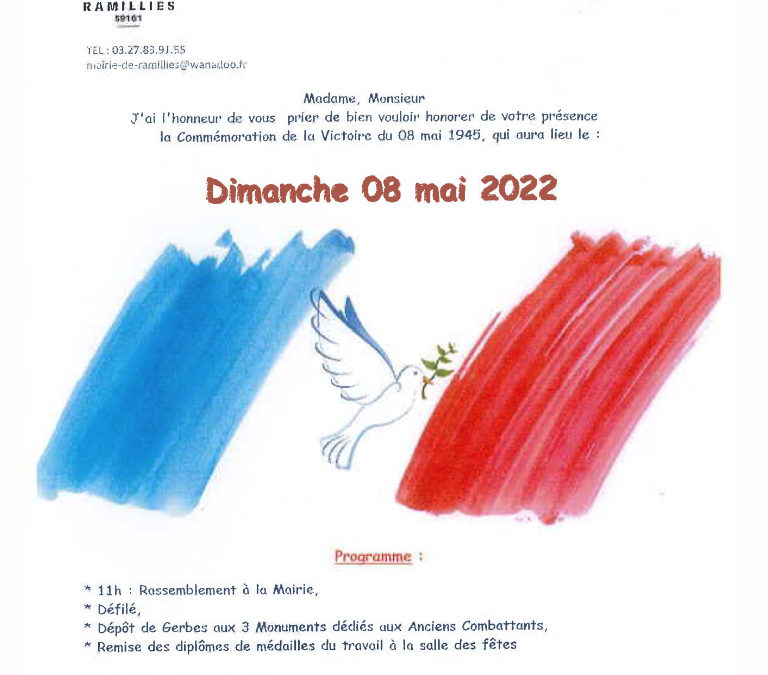 Dimanche 8 Mai 2022