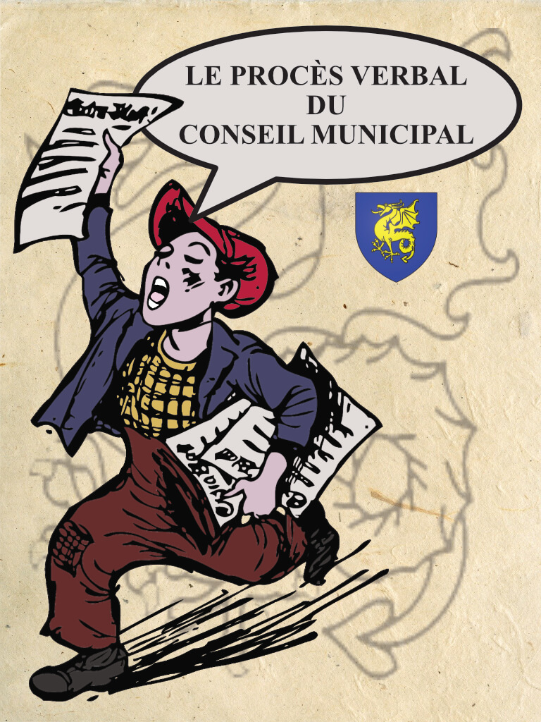 Le Procès Verbale du Conseil Municipal